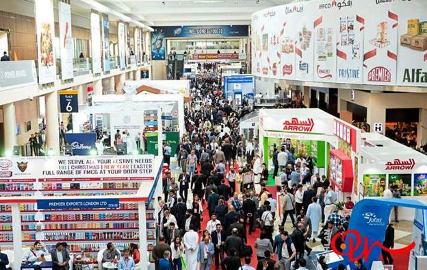محیط داخل نمایشگاه گلفود دبی 