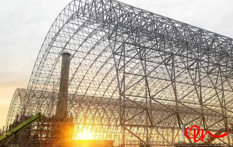 نمونهای از یک اسپیس فریم تونلی  آهنی