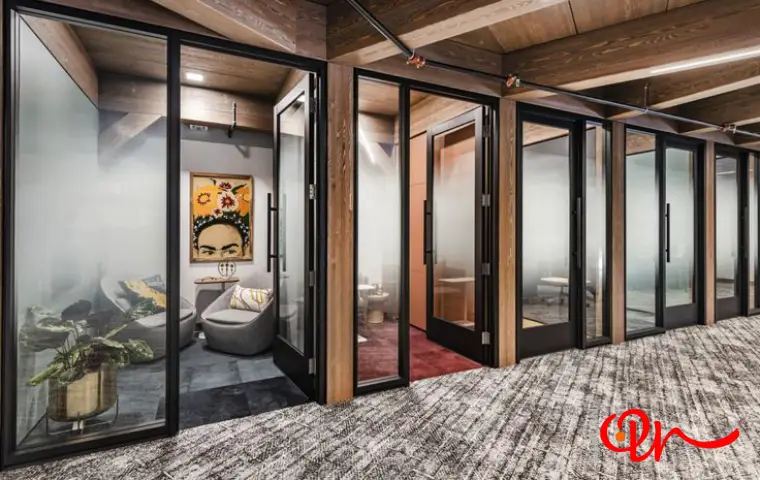 پارتیشن فریم دار برای جدا کردن اتاقها