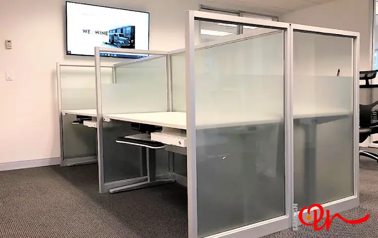 نصب پارتیشن اداری شیشهای