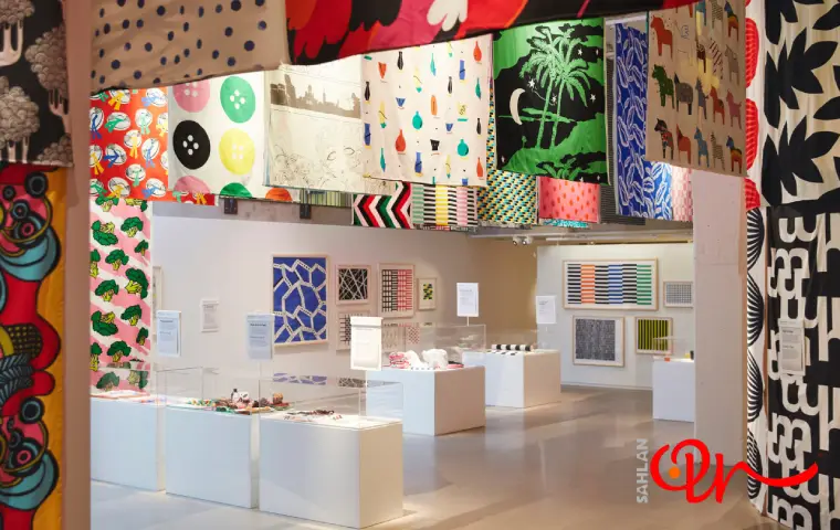 نمایشگاه نساجی اصفهان با تنوع بالا از پارچههای رنگی