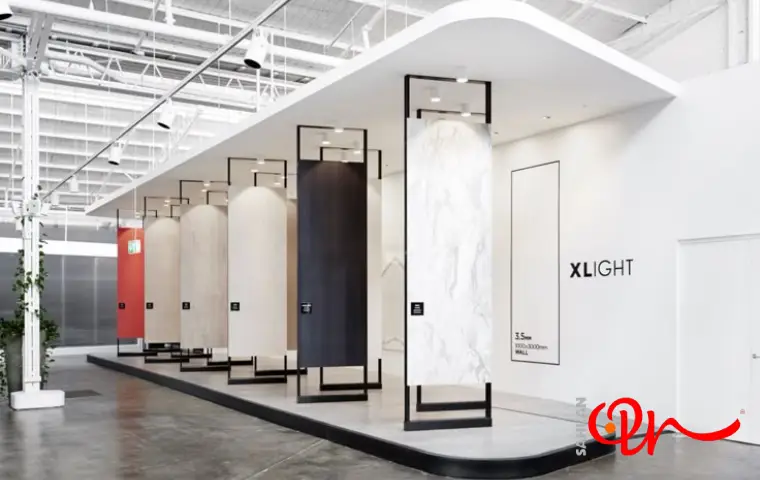 نمایشگاه سنگ اصفهان با 6 مدل سنگ با چند رنگ