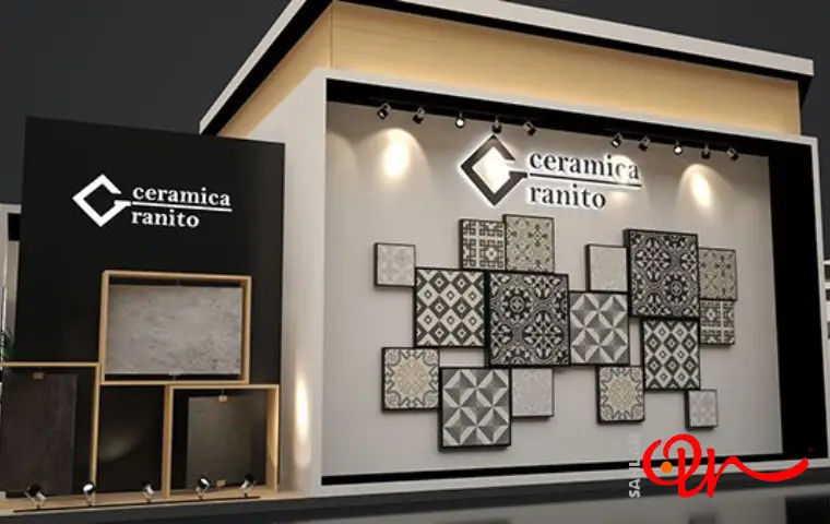 نمونههایی از کاشی در نمایشگاه کاشی و سرامیک اصفهان