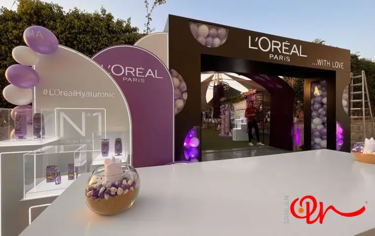 محوطه بیرونی از نمایشگاه بیوتی دبی