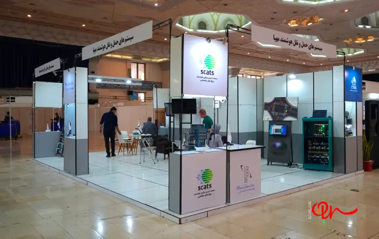غرفه نمایشگاهی کلیک حمل و نقل مهیا
